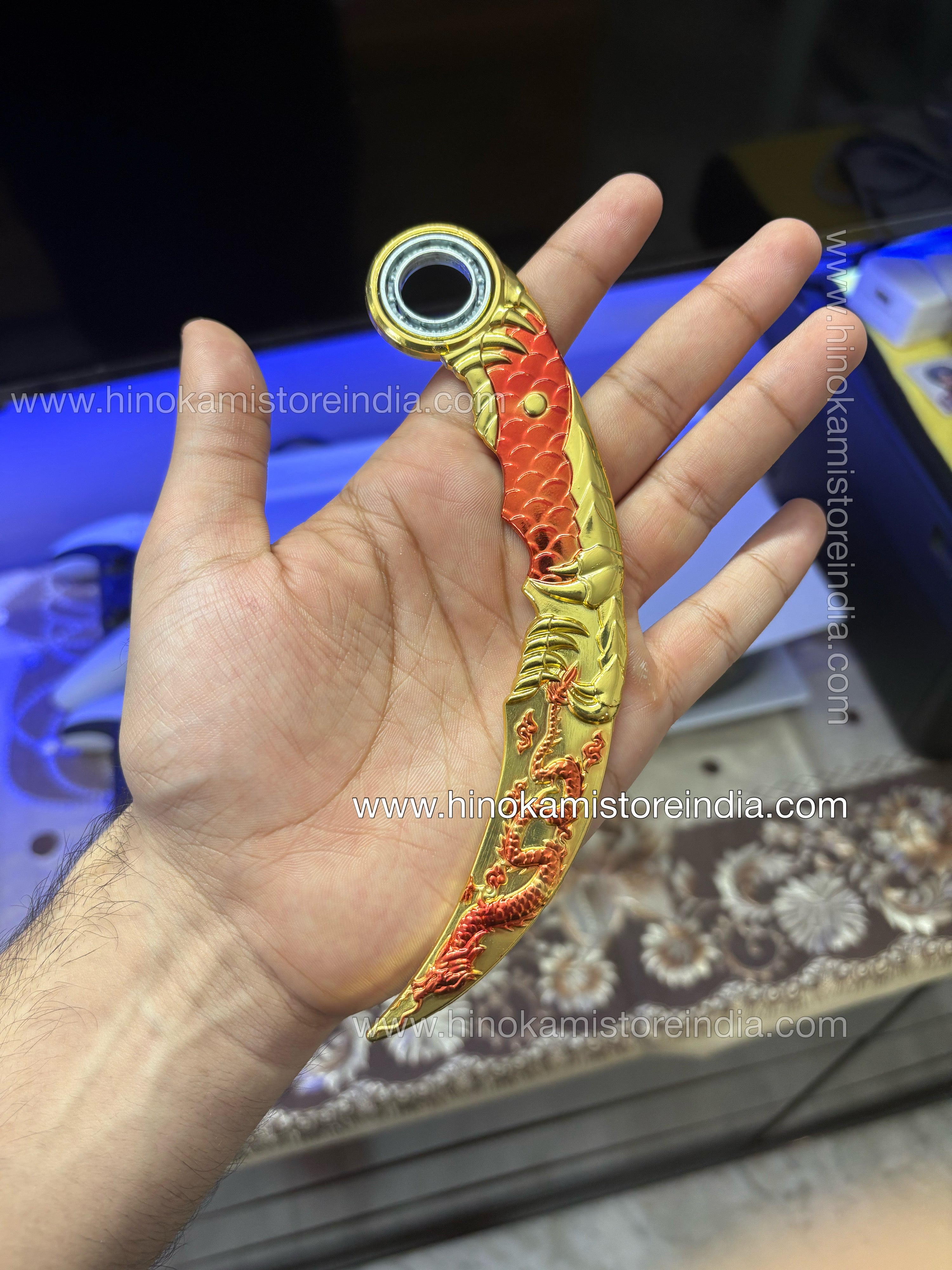 Karambit fidget spinner toys