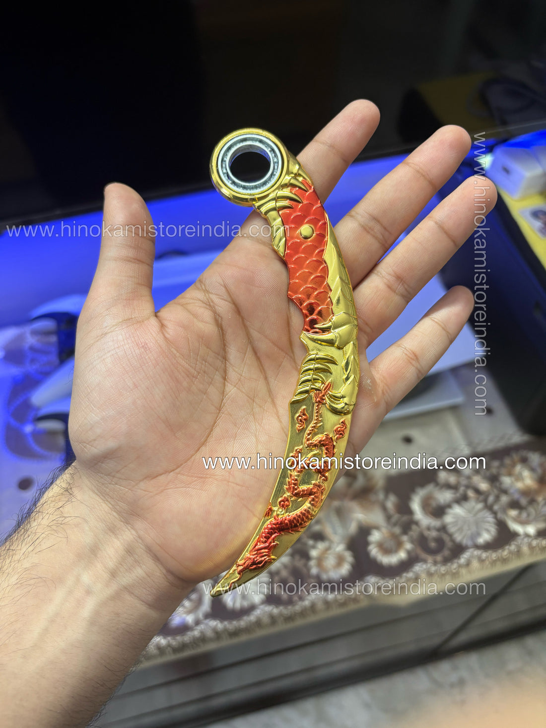 Karambit fidget spinner toys