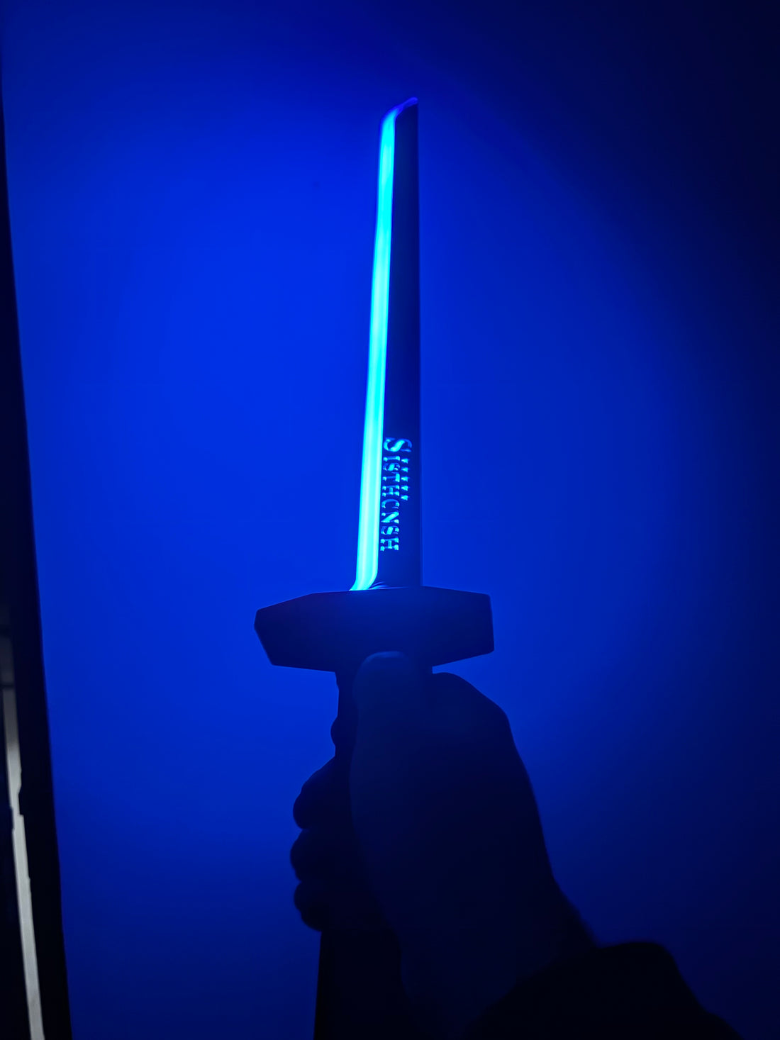 Lightsaber katana with spark,smoke and RGB lights