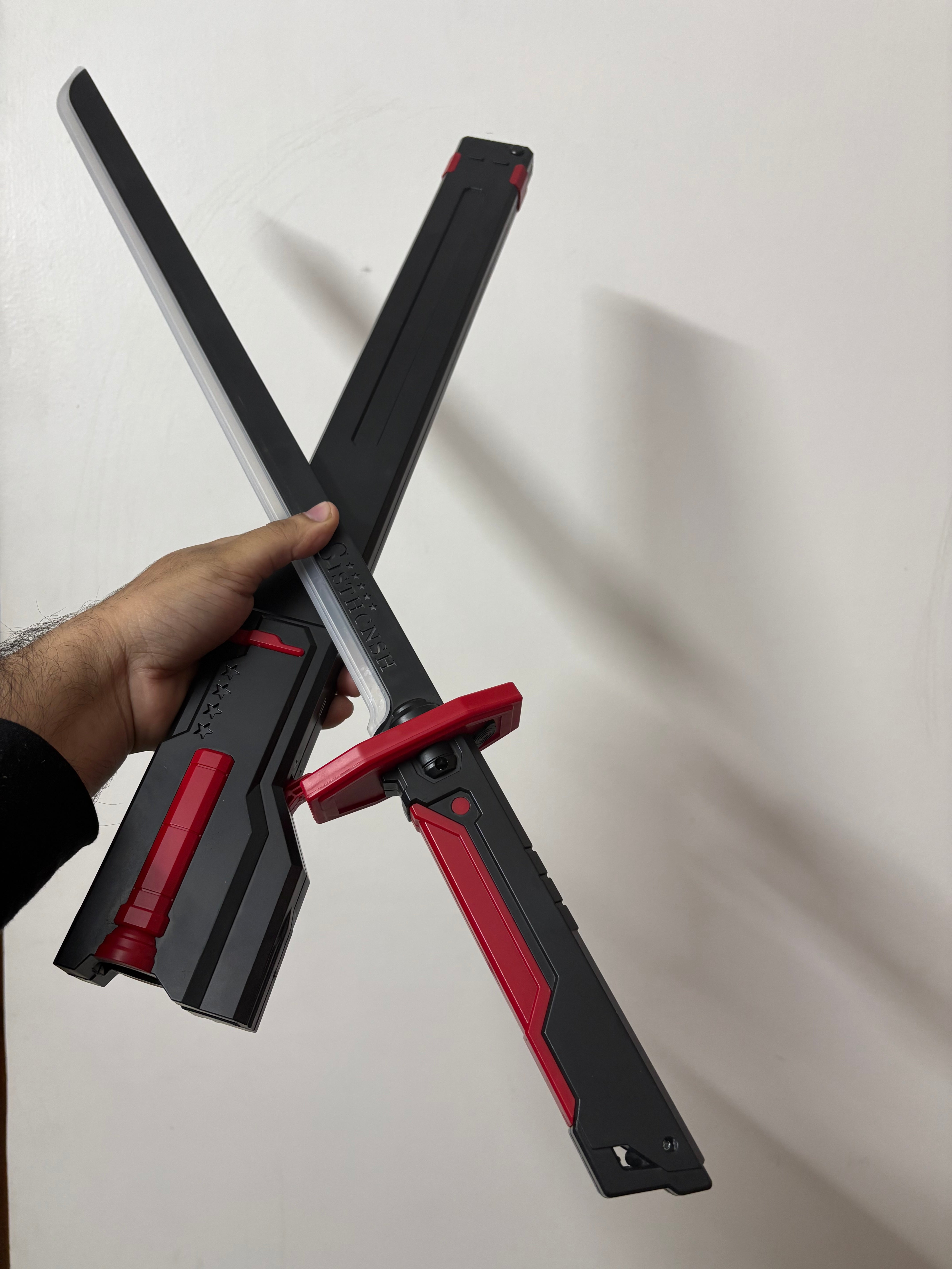 Lightsaber katana with spark,smoke and RGB lights