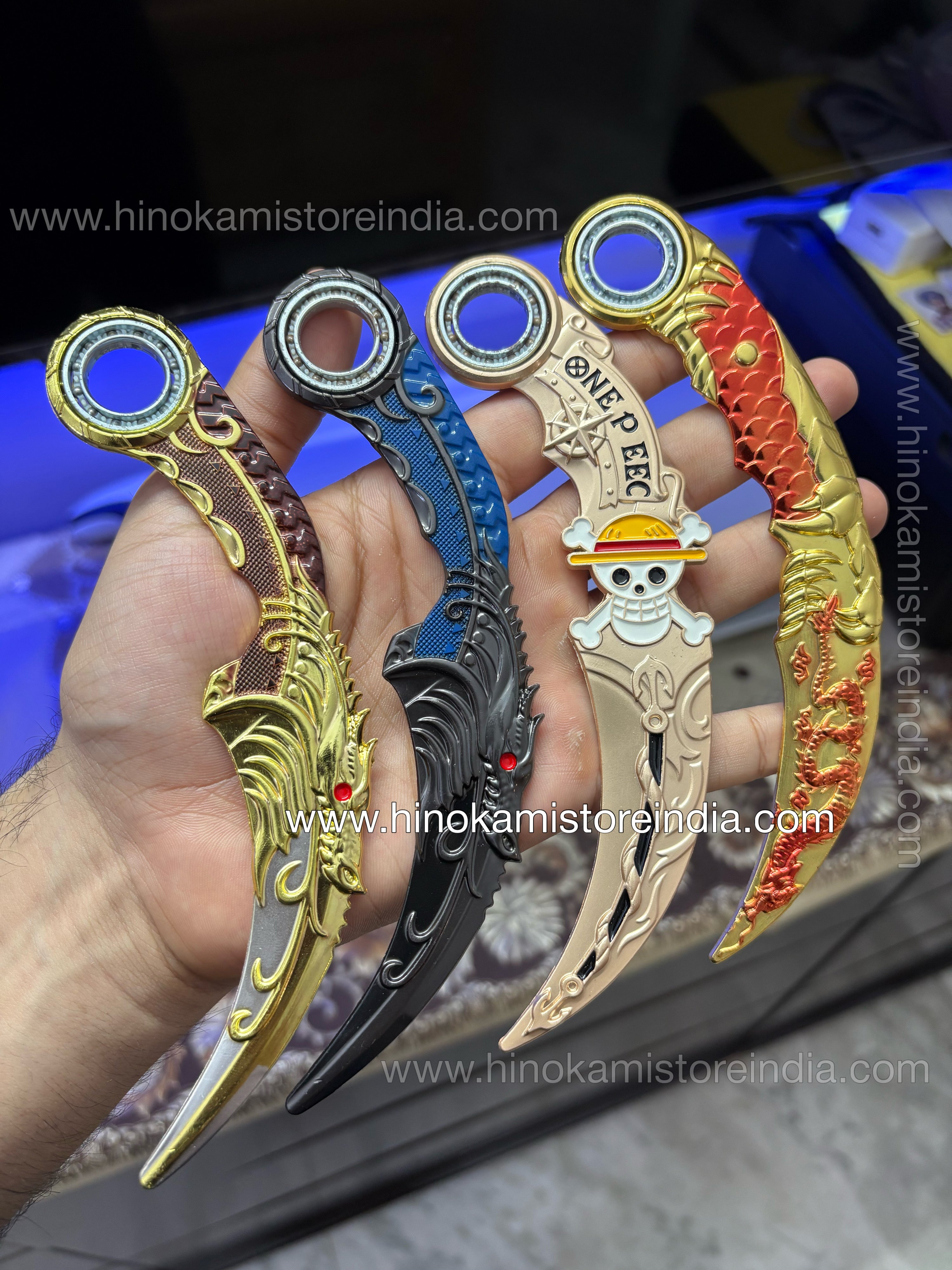 Karambit fidget spinner toys