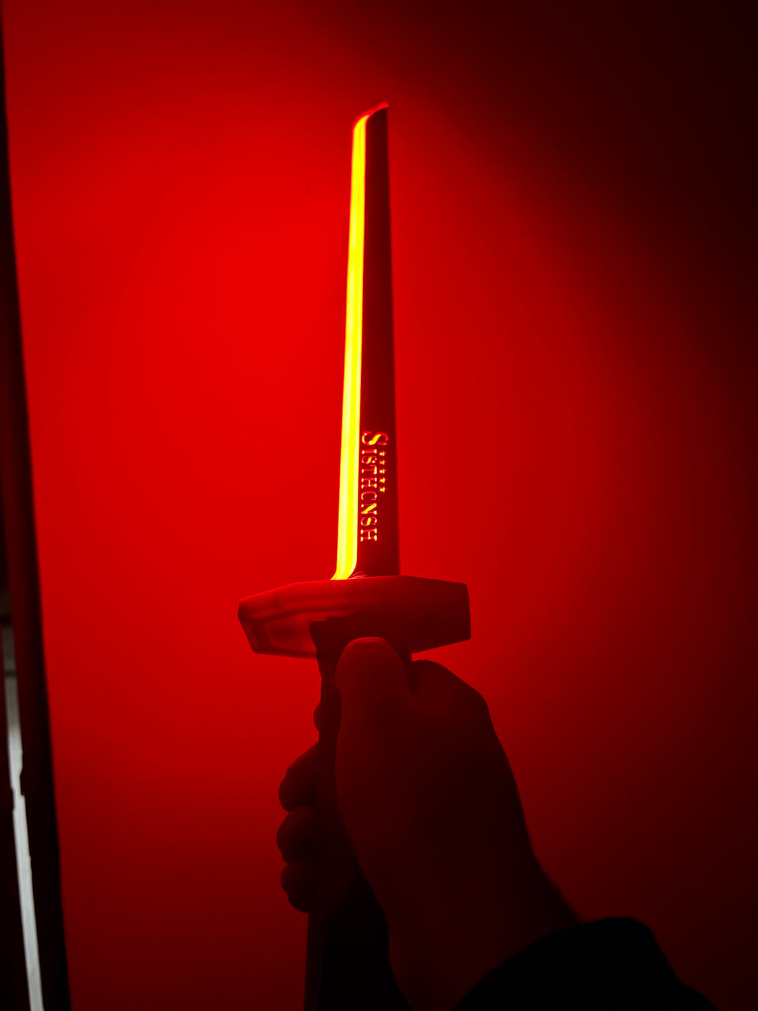 Lightsaber katana with spark,smoke and RGB lights
