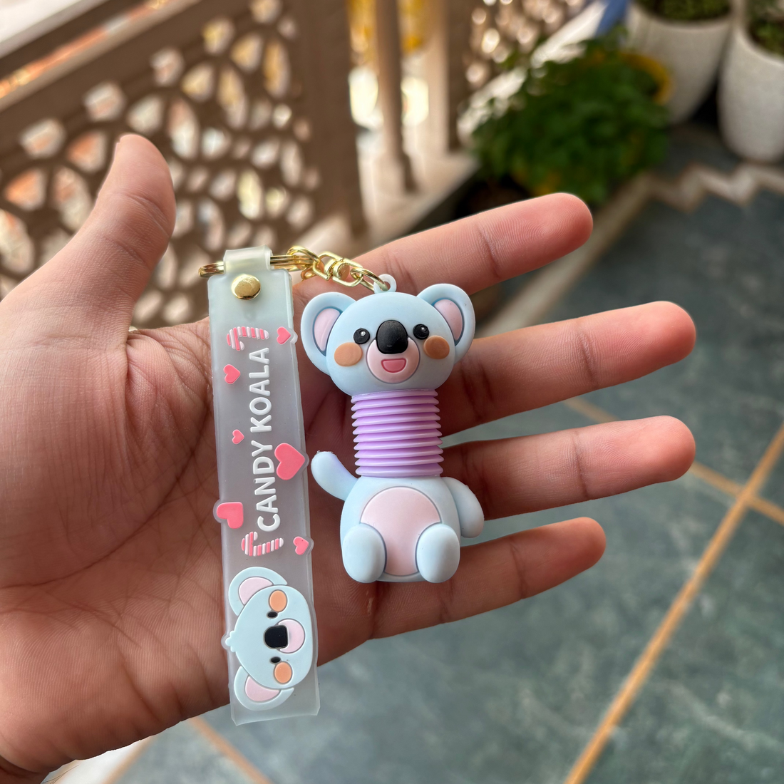 Koala stress buster keychain