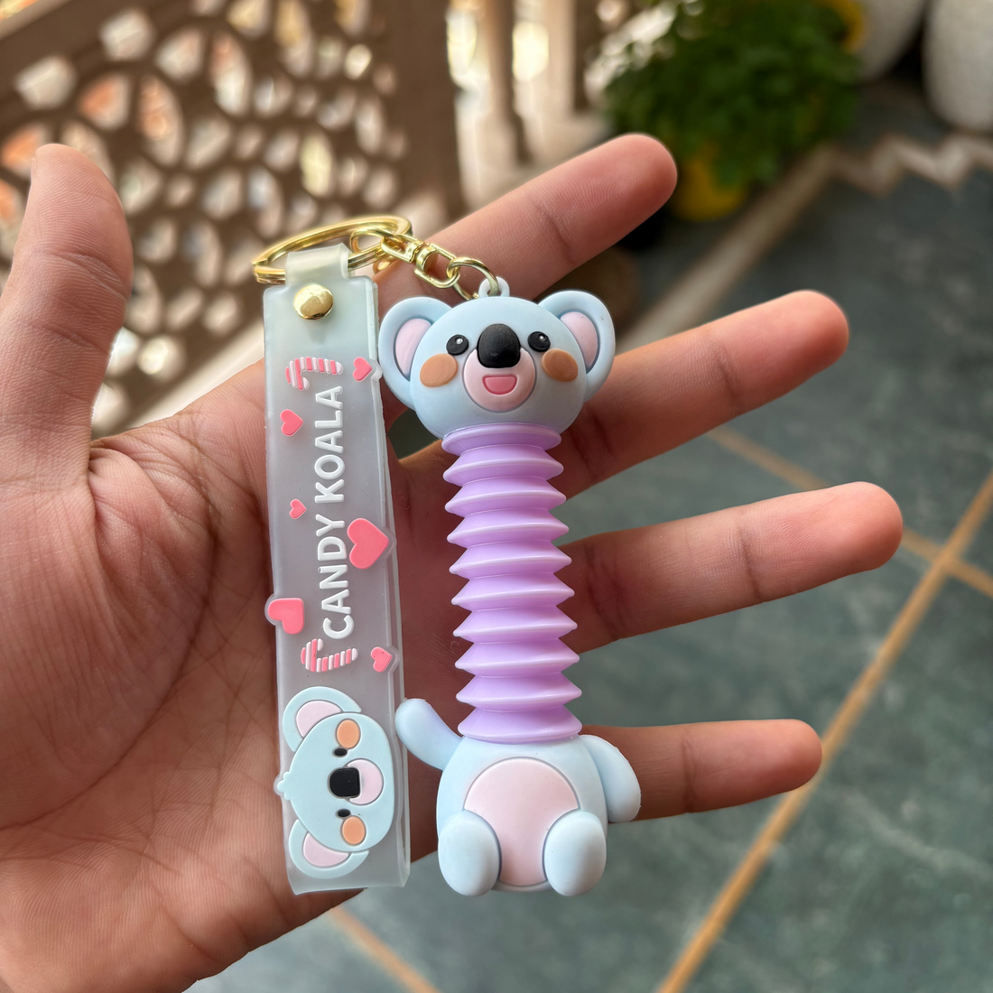 Koala stress buster keychain