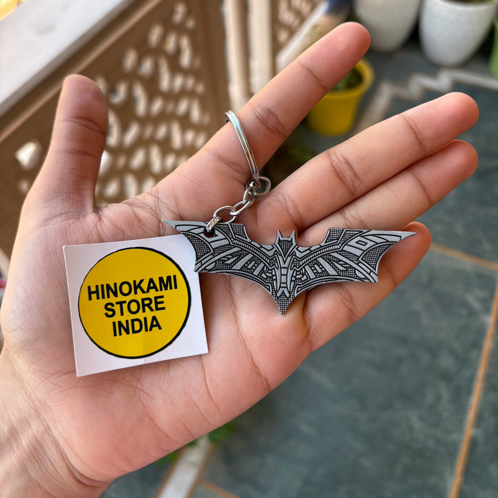 Batman metal keychain