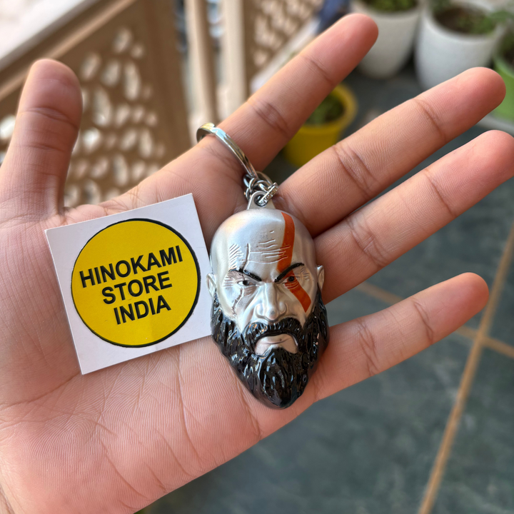 Kratos god of war keychain