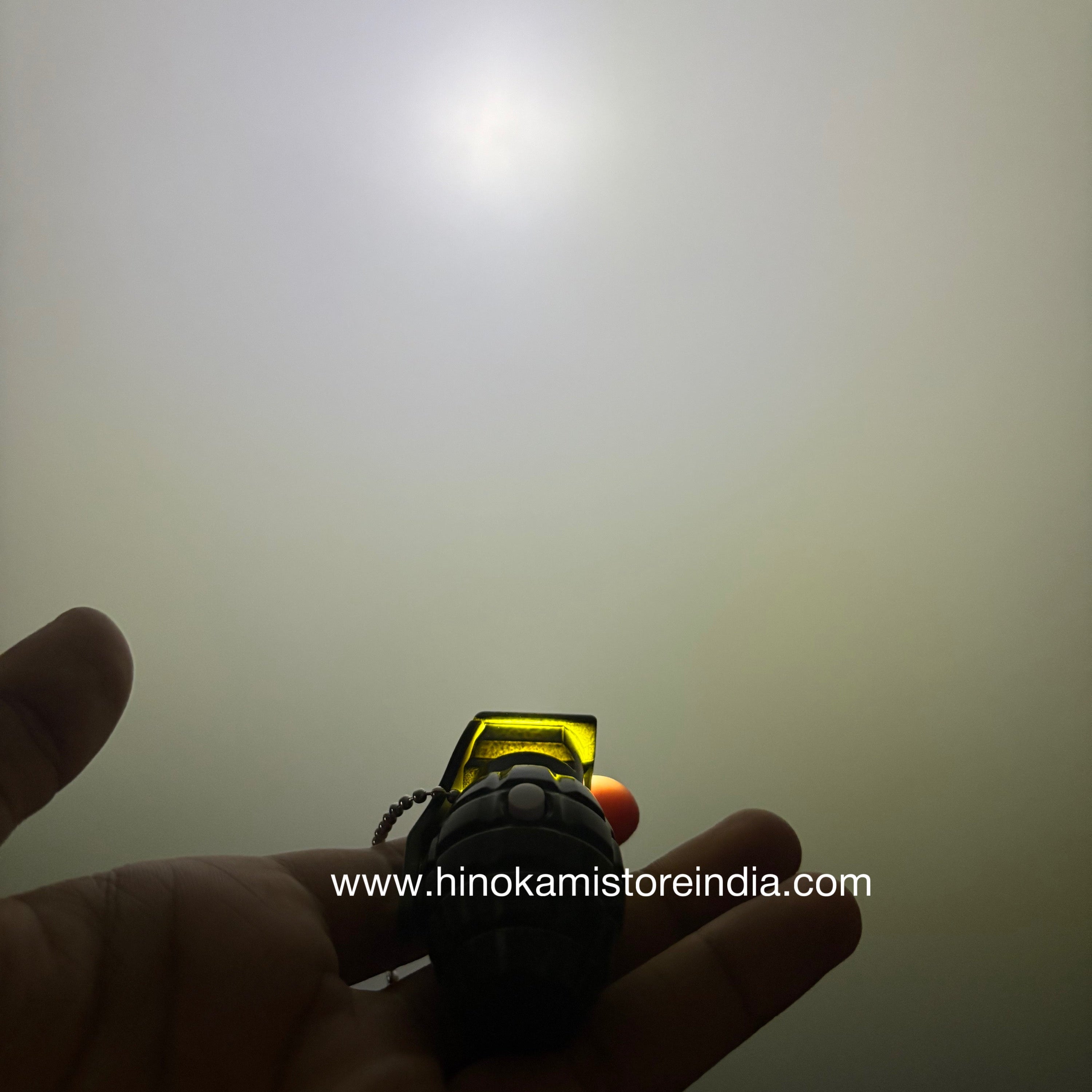 Grenade Toy Keychain with LED Flash and laser light