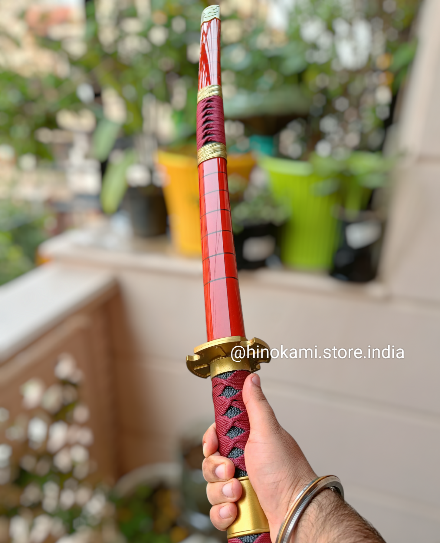sandai kitetsu wooden katana