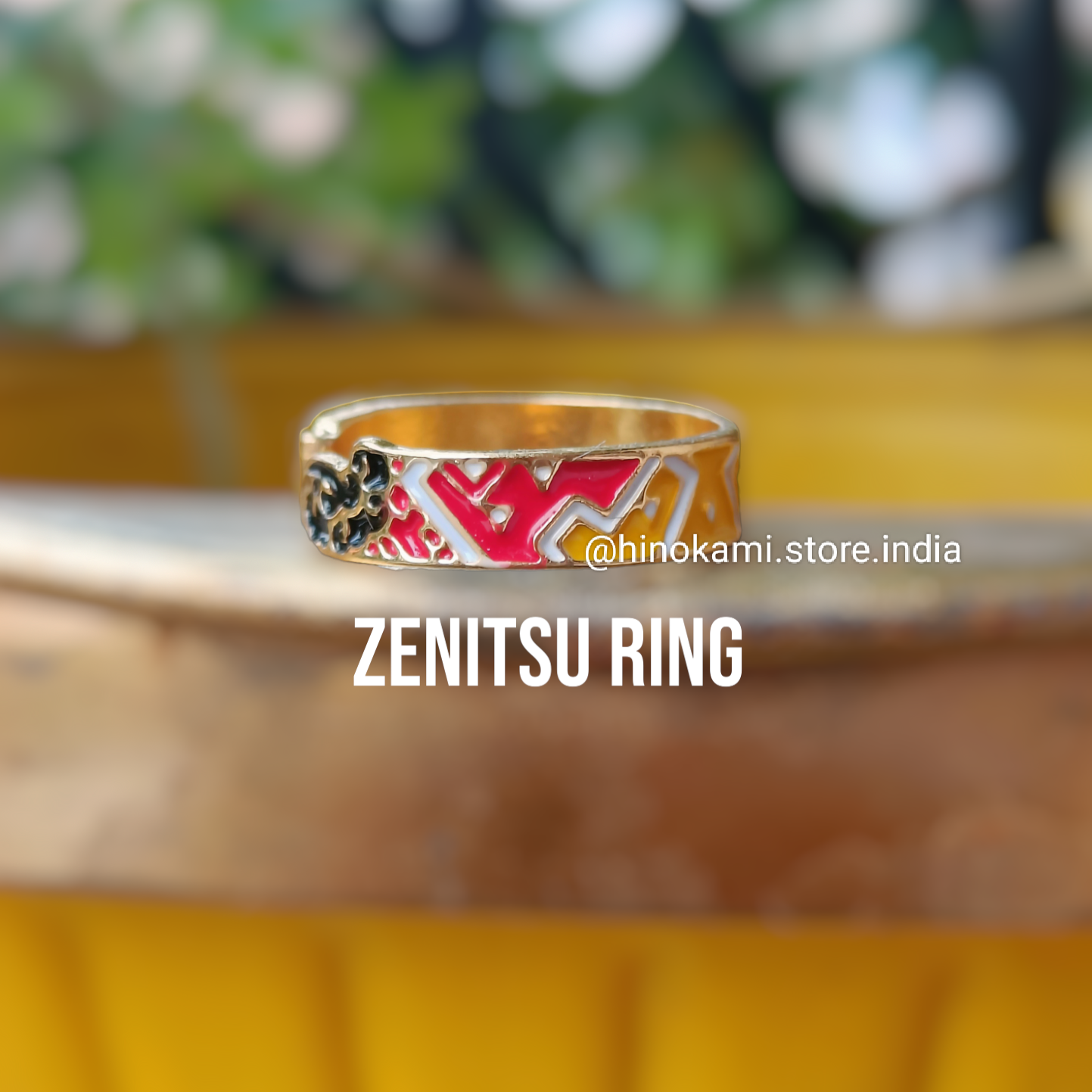 Zenitsu ring - demon slayer