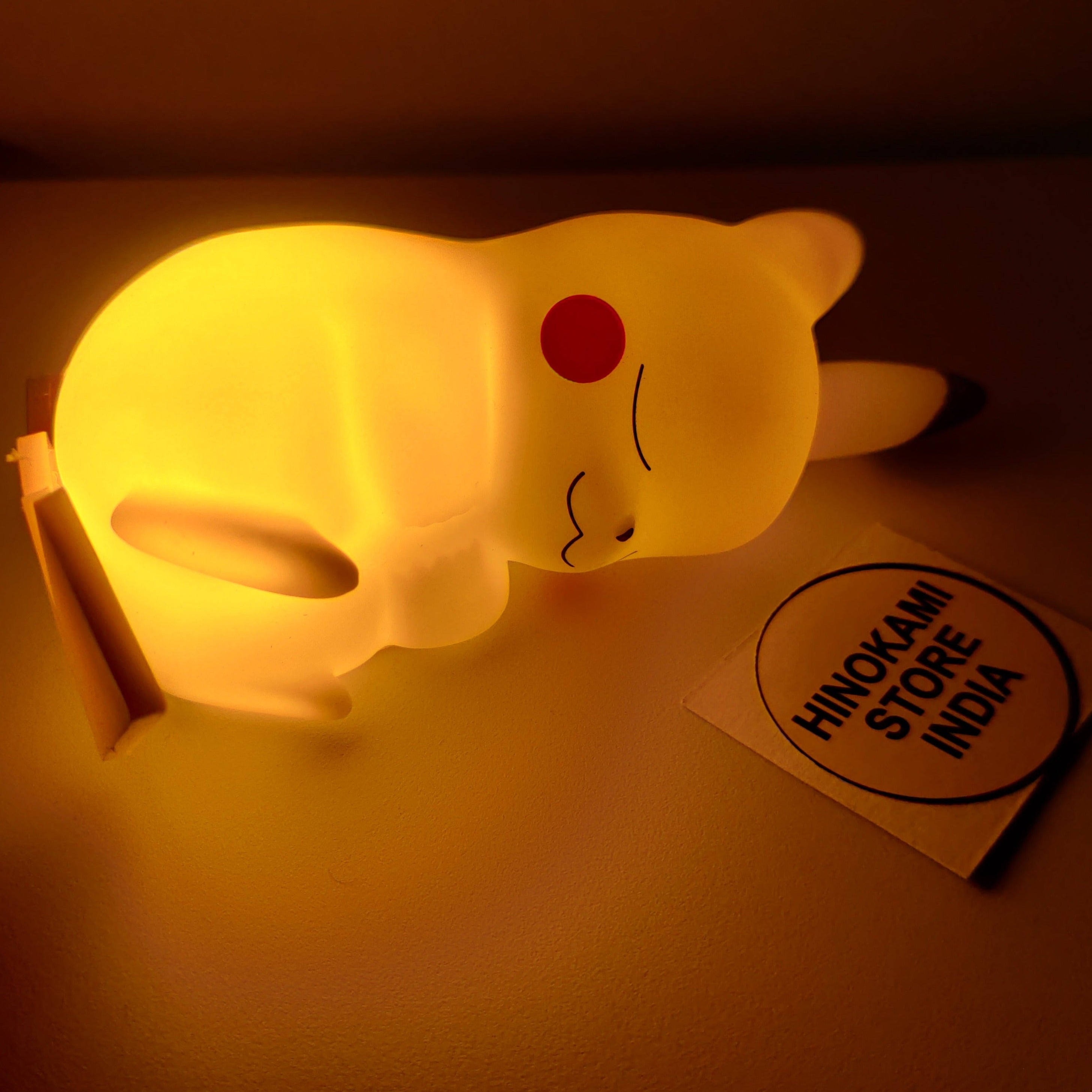 Pikachu lamp - free keychain worth ₹249 with prepaid order of lamp