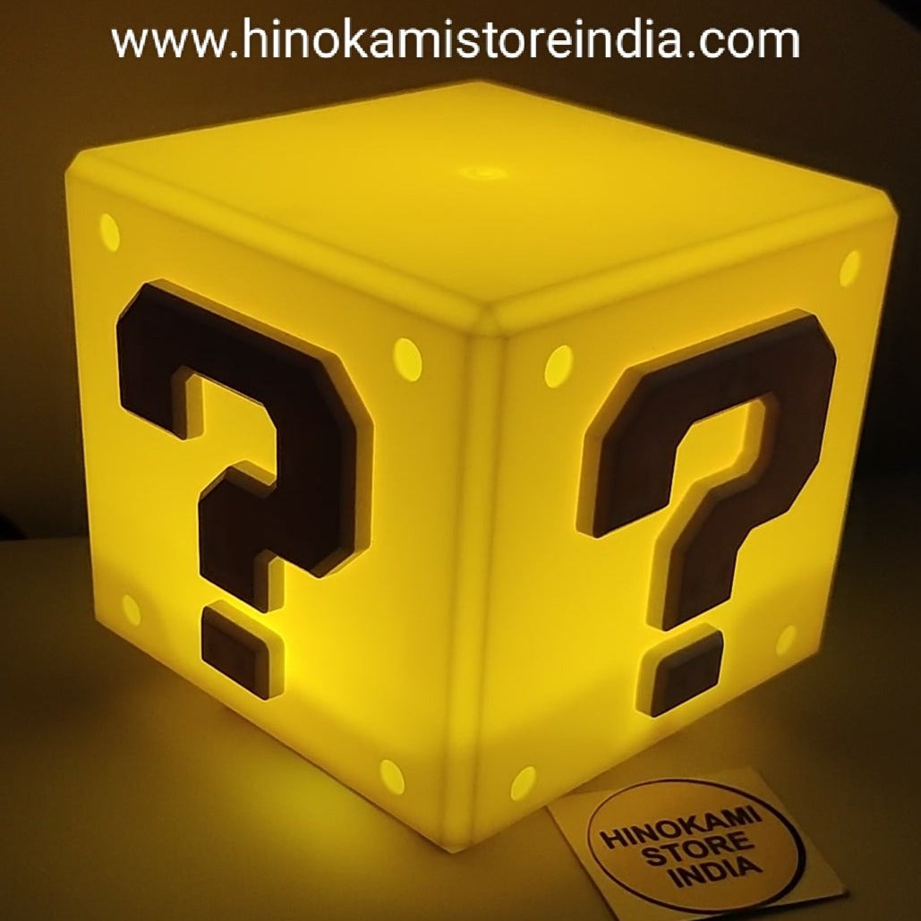 Mario question block night lamp ( COD NOT AVAILABLE ON THIS PRODUCT )