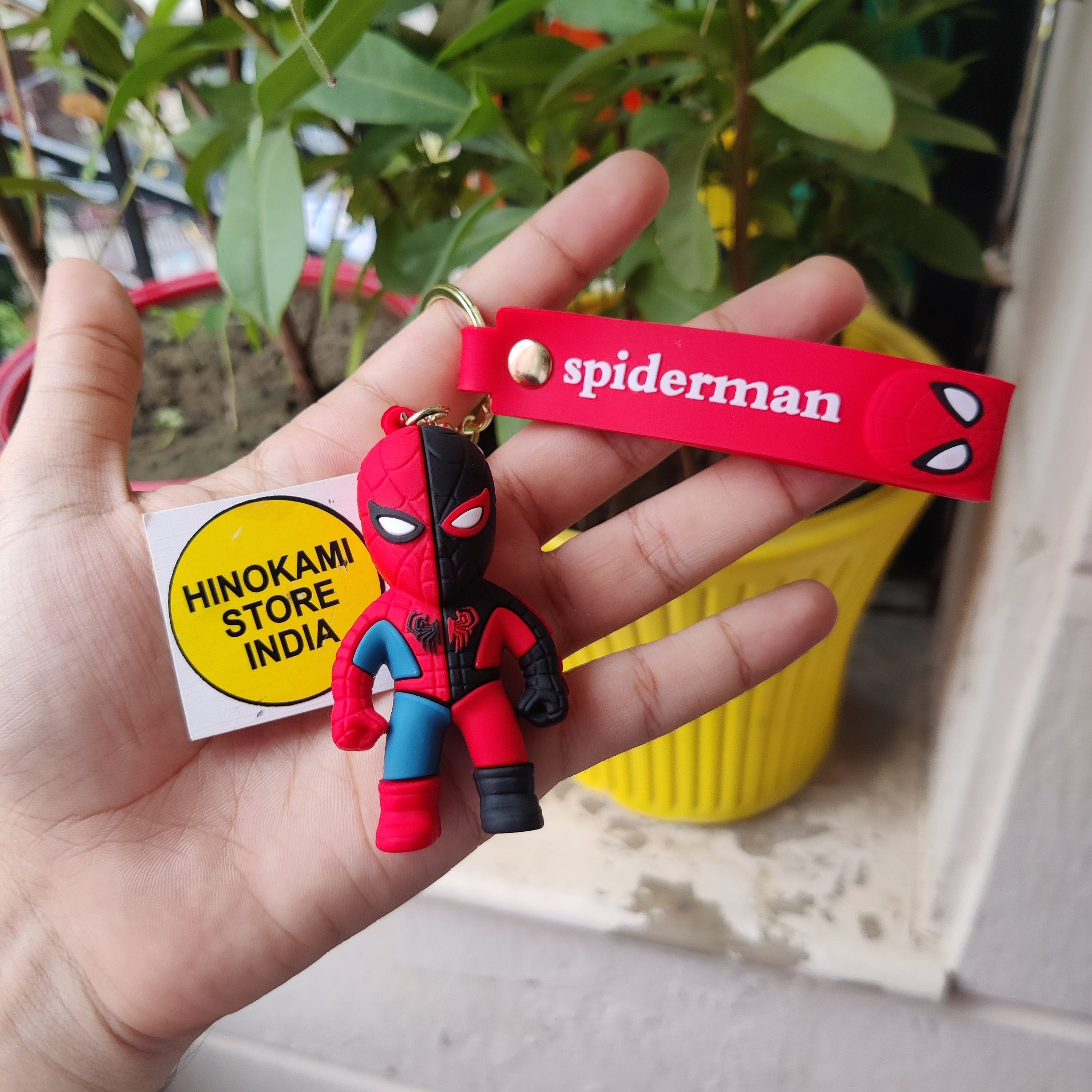 Spiderman multiverse 3d keychains