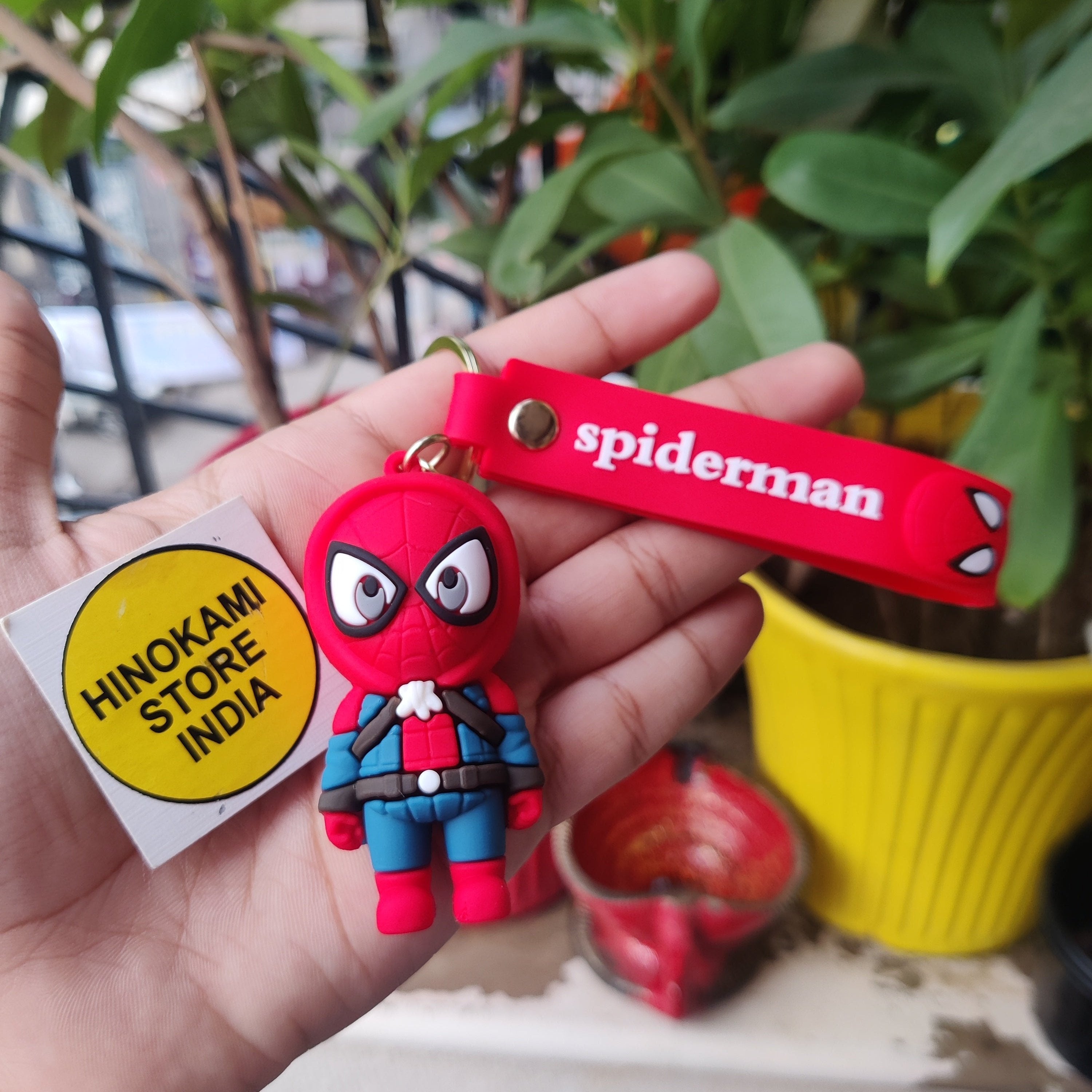 Spiderman multiverse 3d keychains