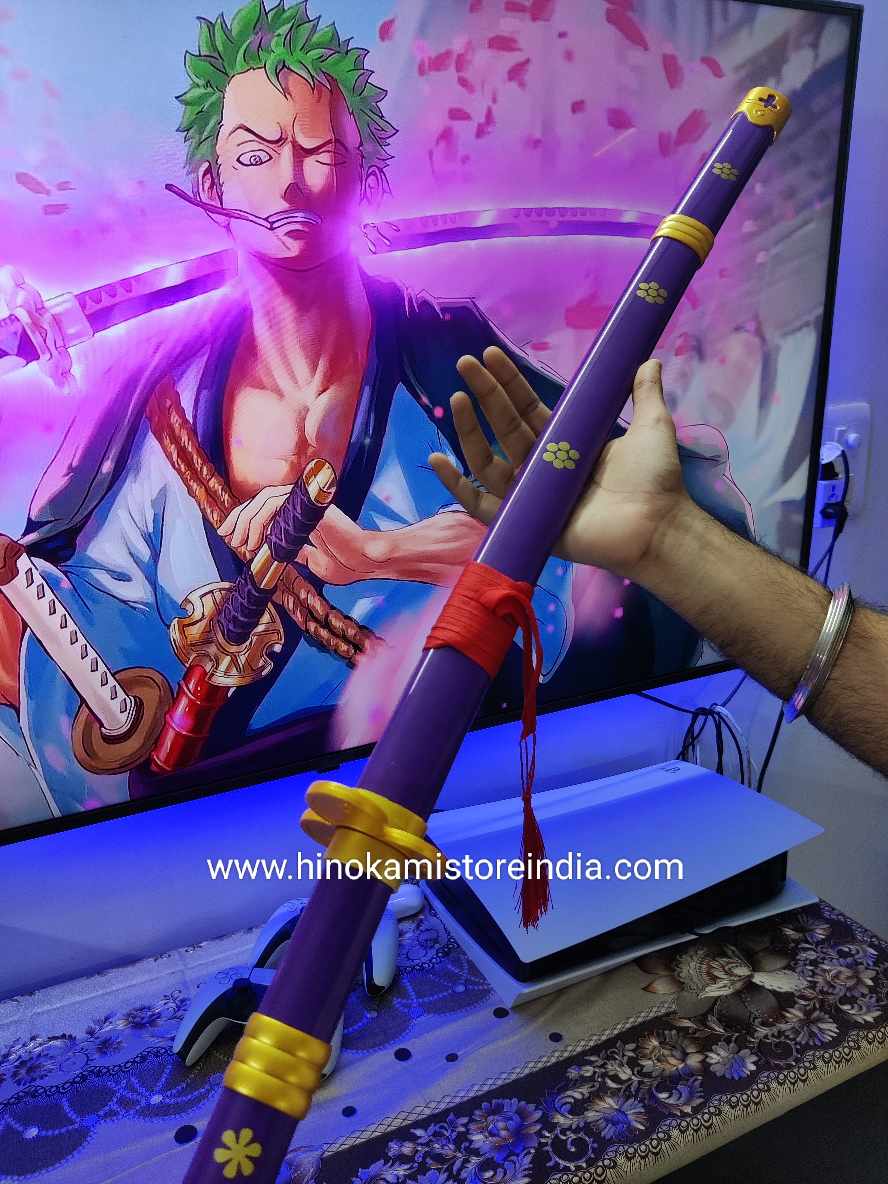 Enma wooden LED katana