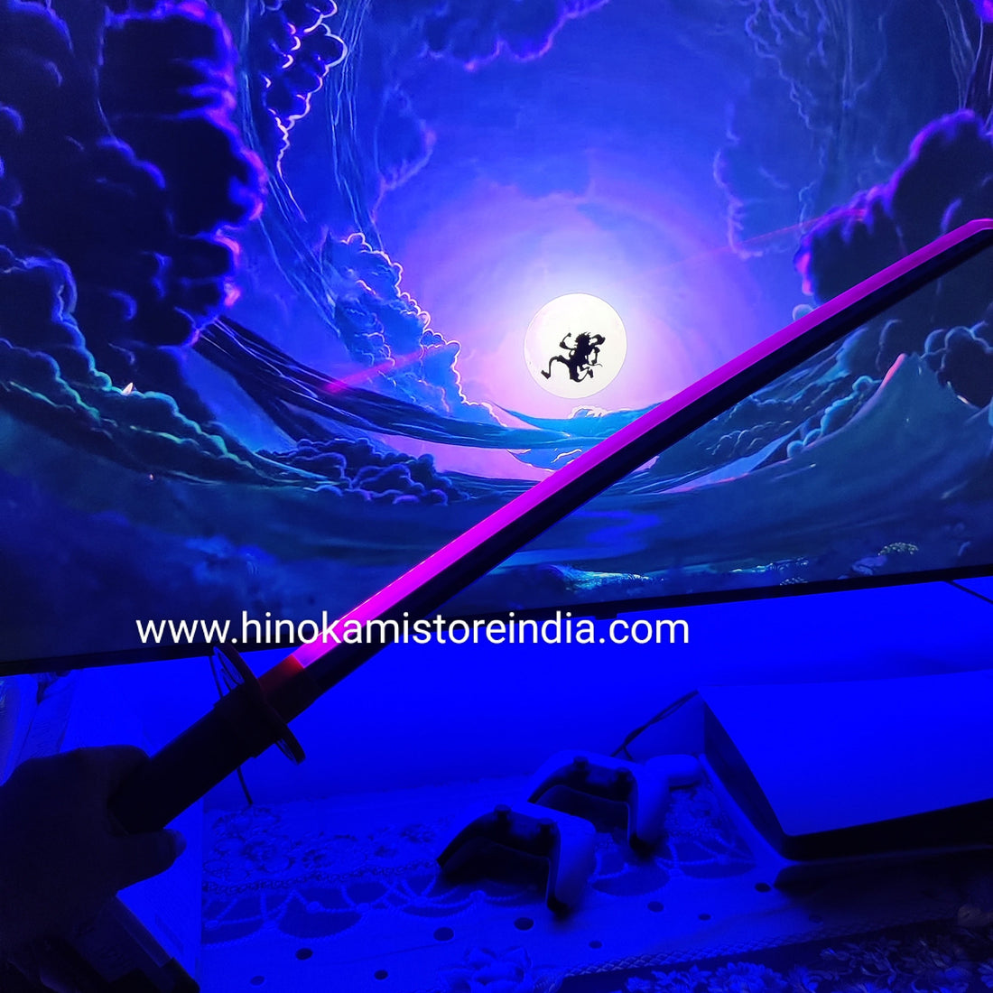 Enma wooden LED katana