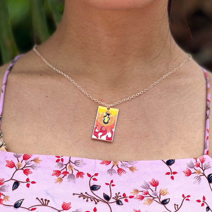 Demon slayer necklaces