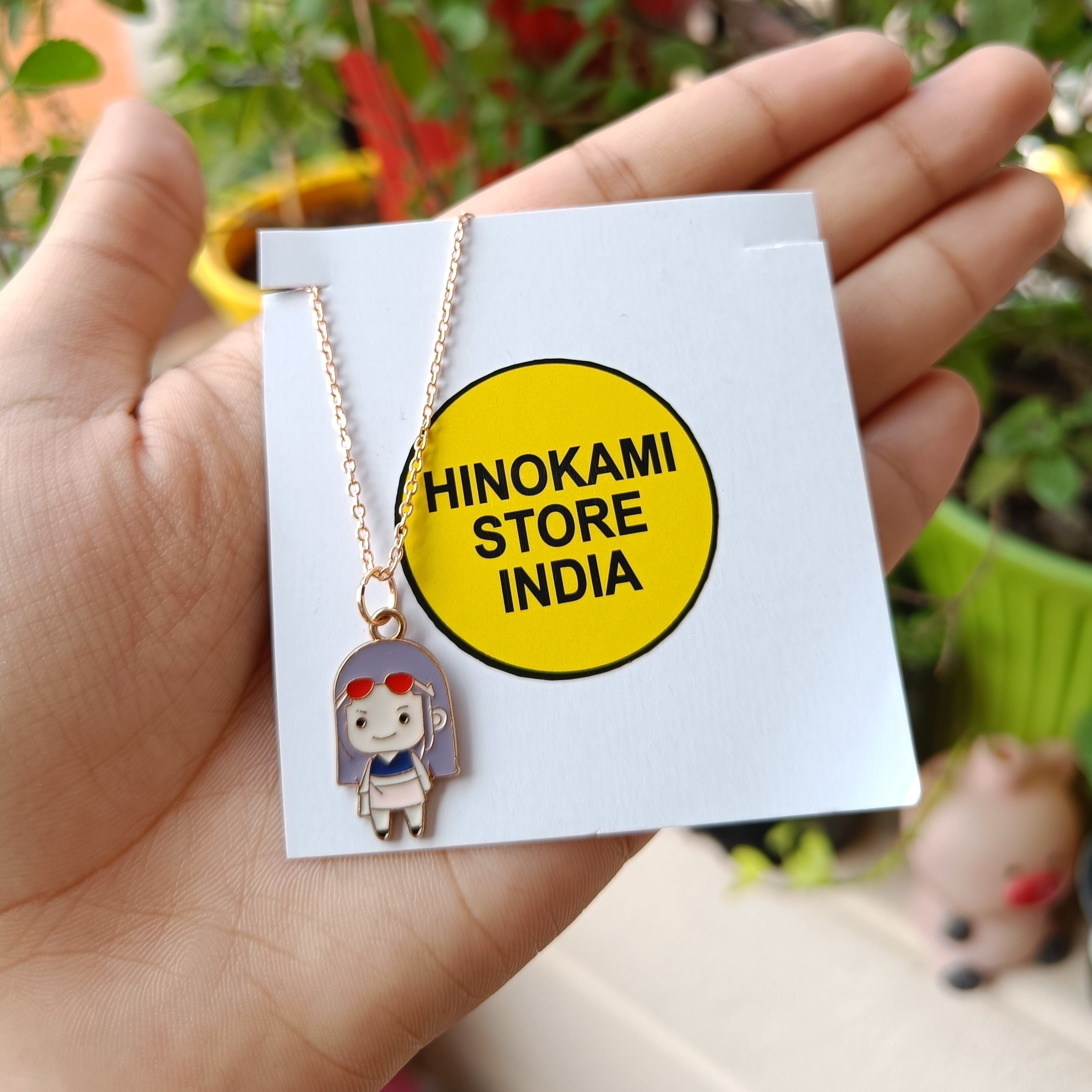 One piece pendants with anti tarnish chains