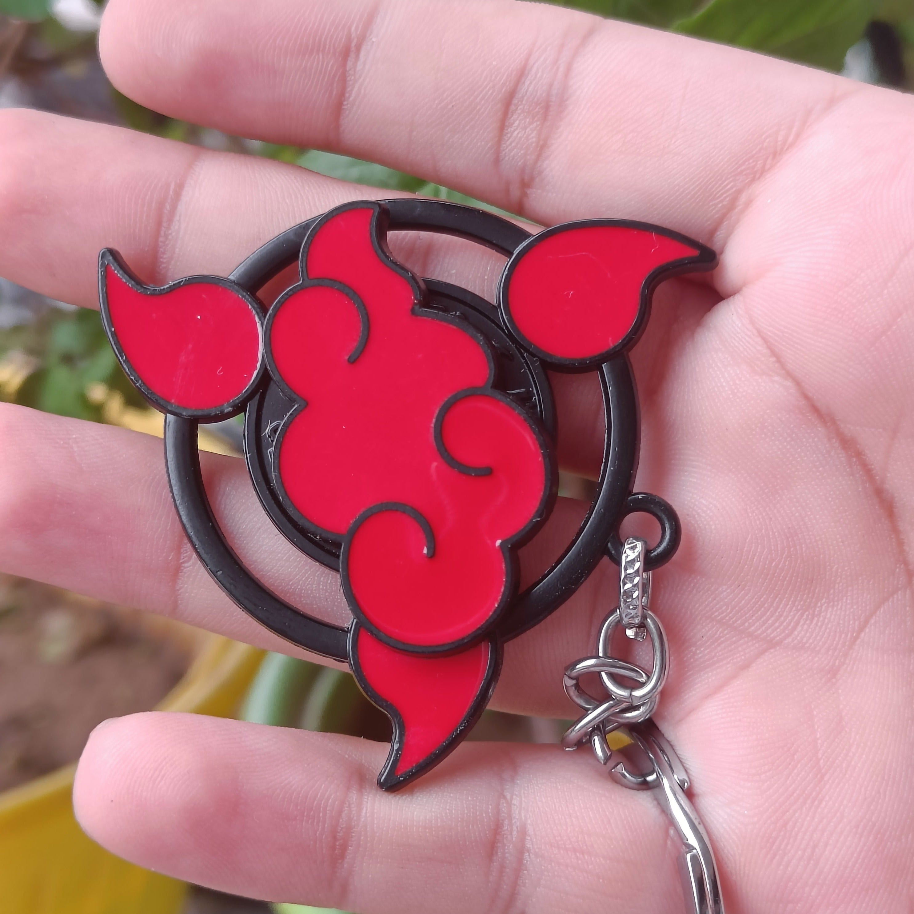 Akatsuki cloud spinning Keychain