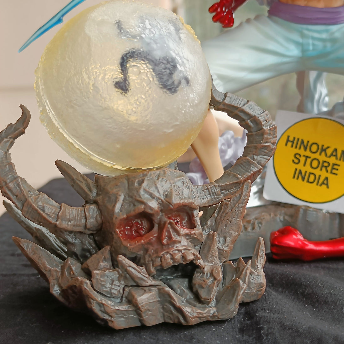 Luffy gear 5 premium figure (24cm) with onigashima lamp - (no cod on this product)