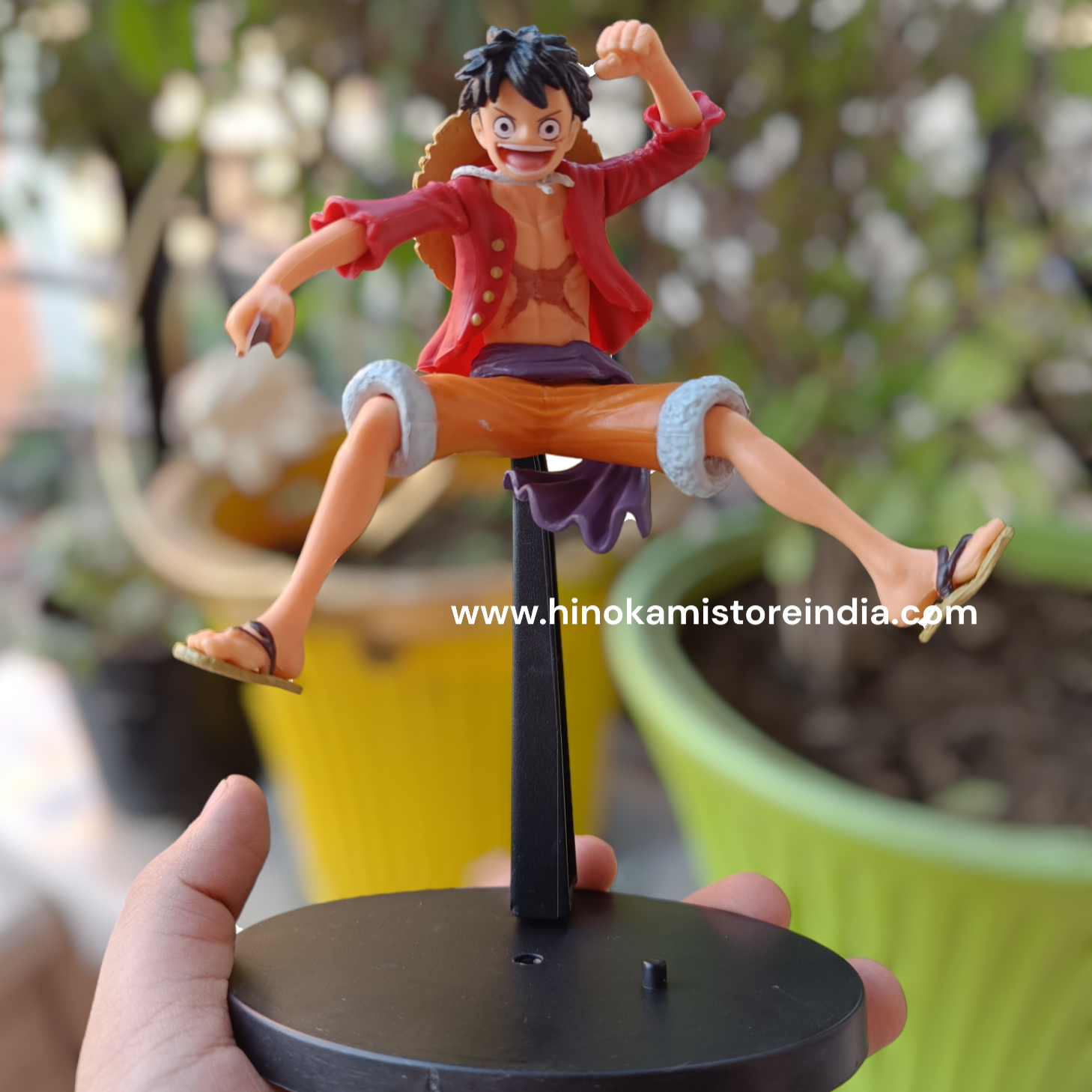 Luffy with sake 18cm figure