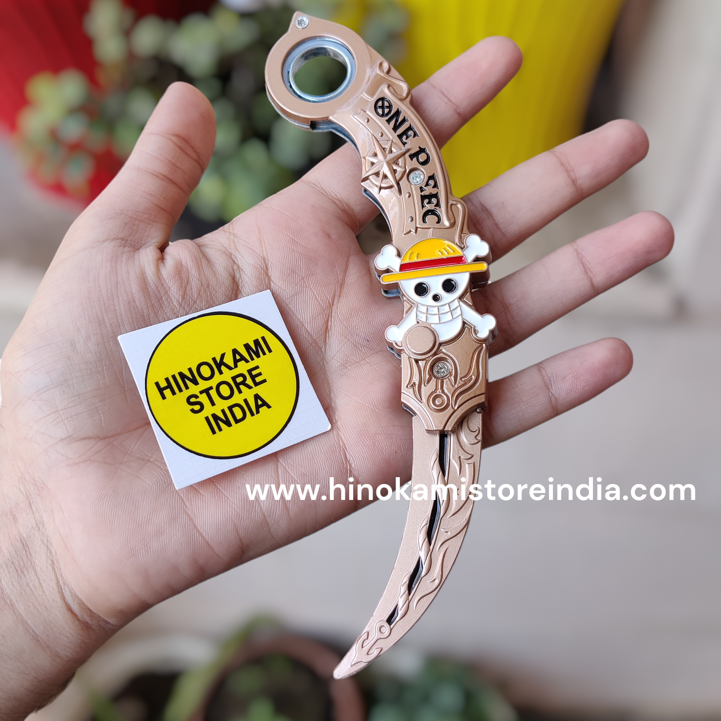 Foldable karambit spinner toys (FREE STICKERS WITH PREPAID ORDERS )