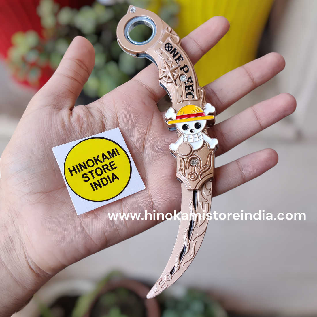 Foldable karambit spinner toys (FREE STICKERS WITH PREPAID ORDERS )
