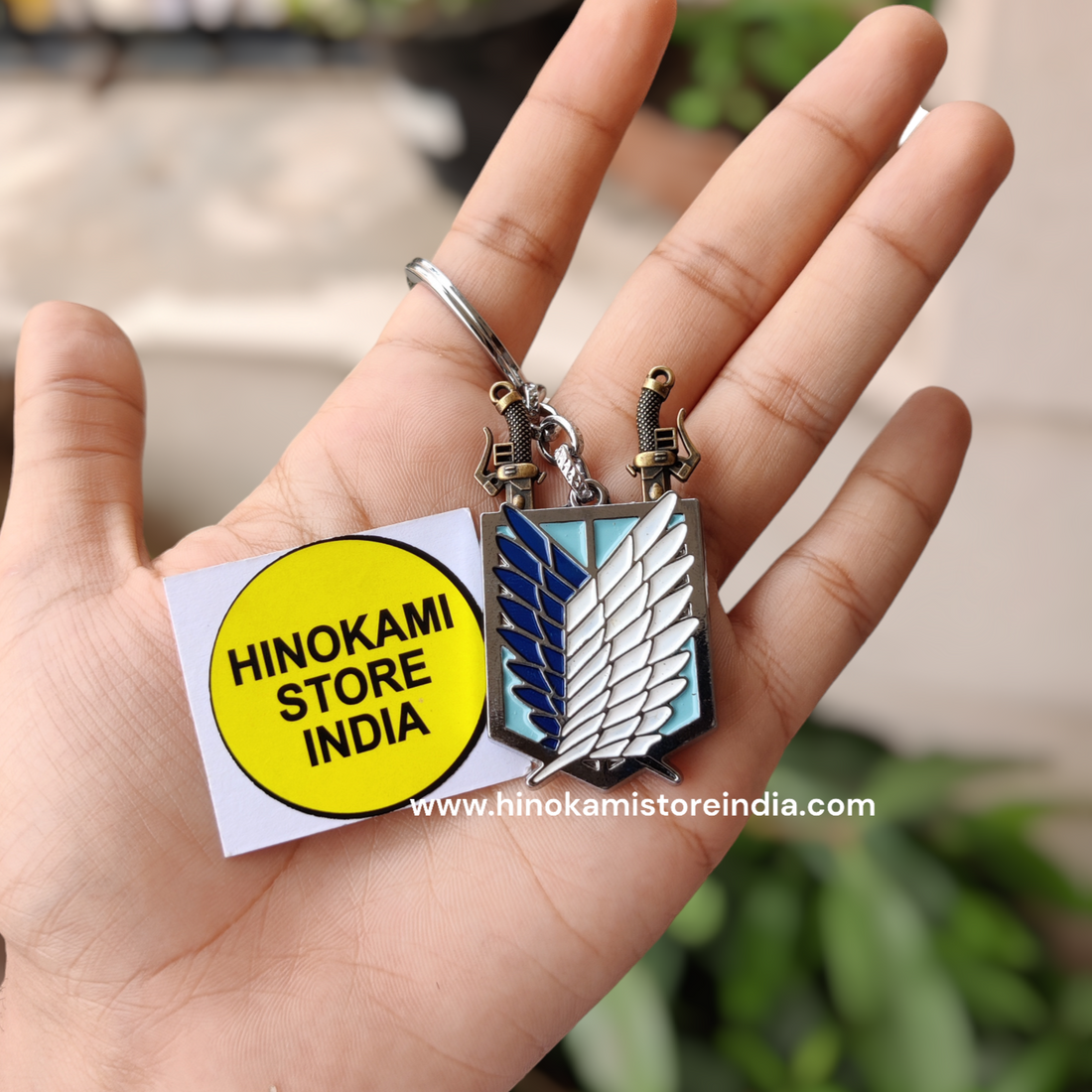 attack on titan AOT keychain