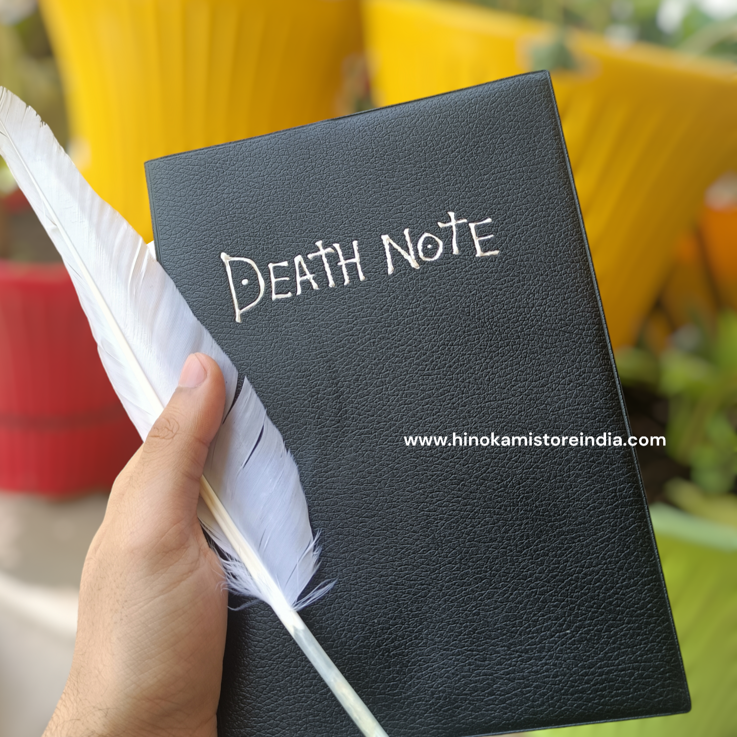 Death note with all instructions+ free feather pen + free bookmark