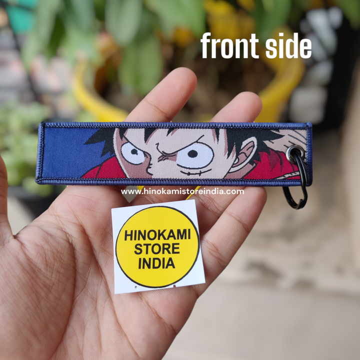 Luffy embroidered keytag (15cm)