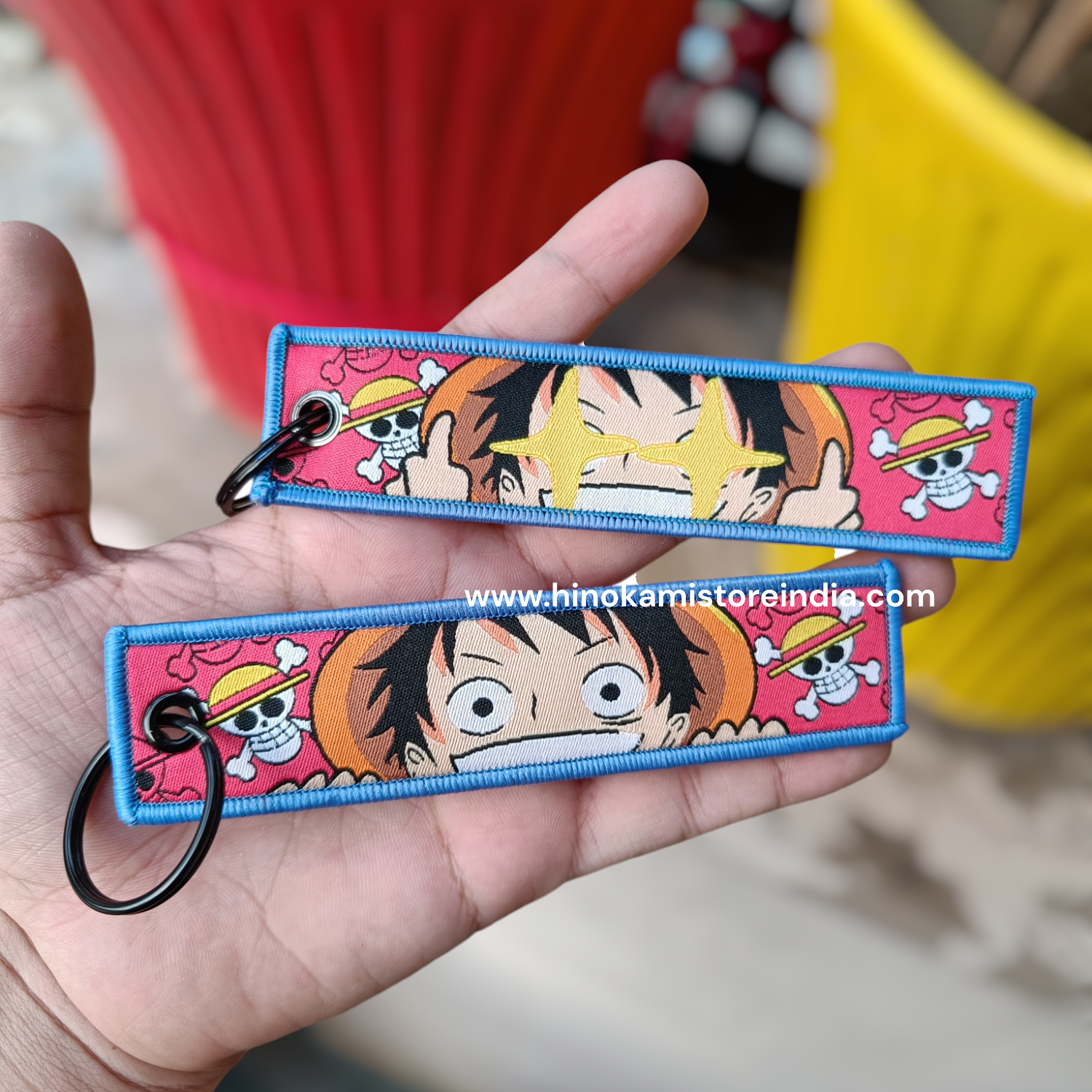 Luffy embroidered keytag (15cm) ( buy 2 get 1 free )