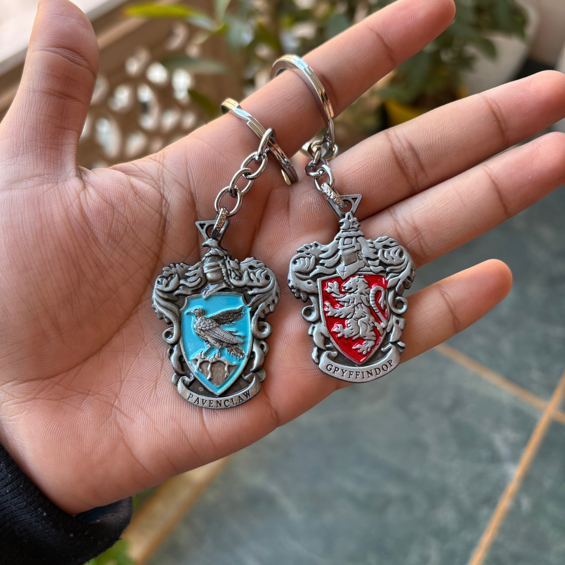 Harry Potter House sigil keychain (choose the design from below)