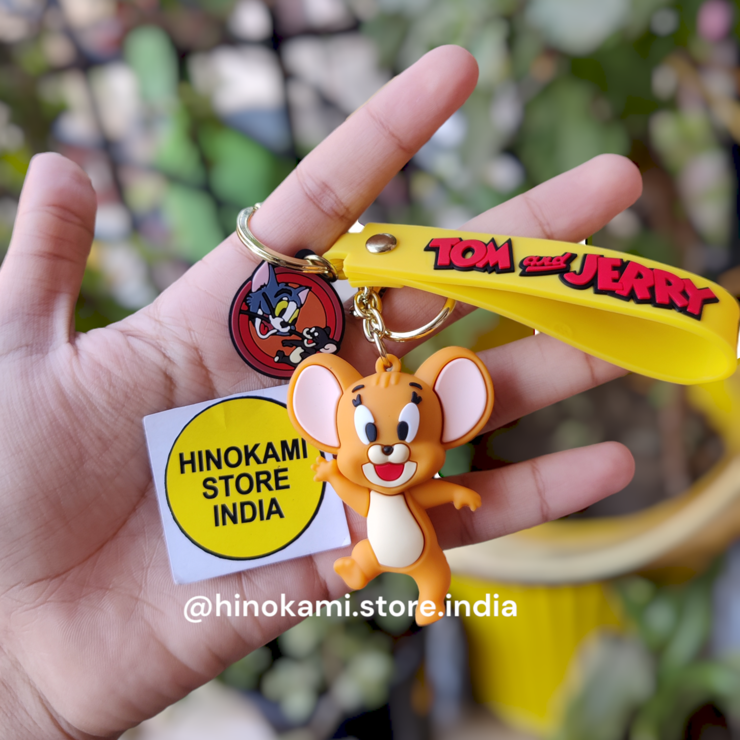 Tom and Jerry 3d keychains