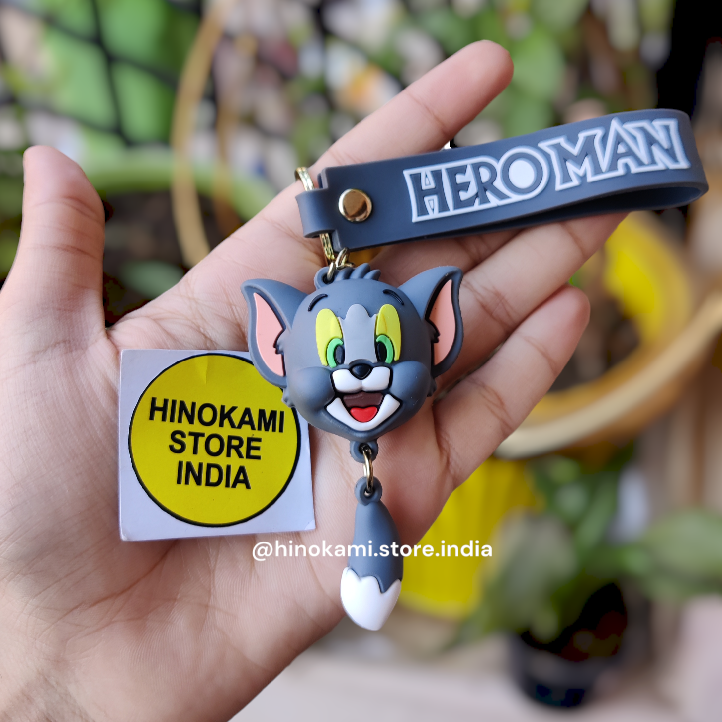 Laughing tom 3d keychain