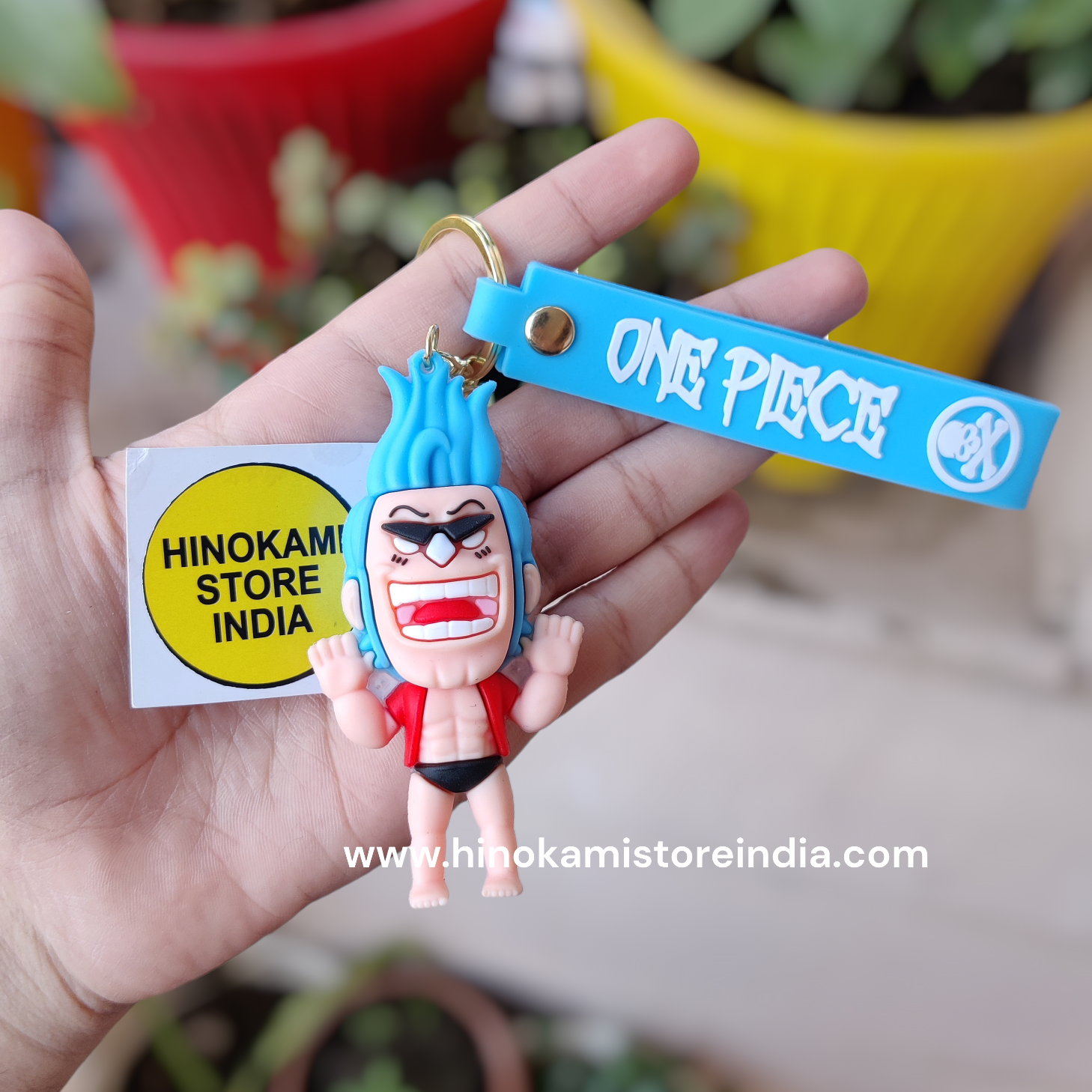 One piece strawhat crew 3d keychains