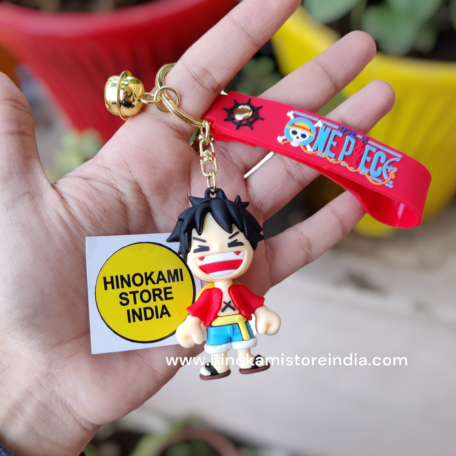 One piece strawhat crew 3d keychains