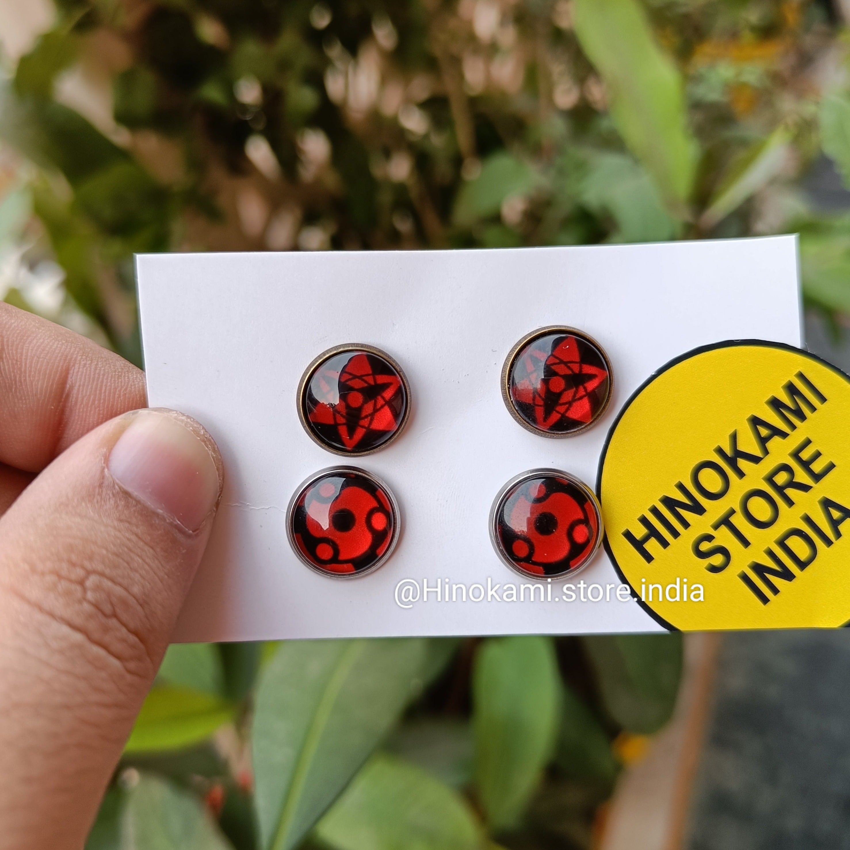 Naruto stud earrings Clearance