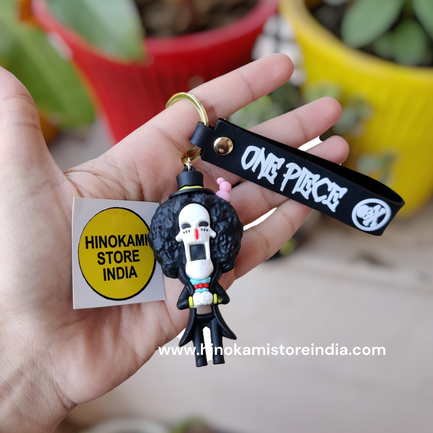 One piece strawhat crew 3d keychains