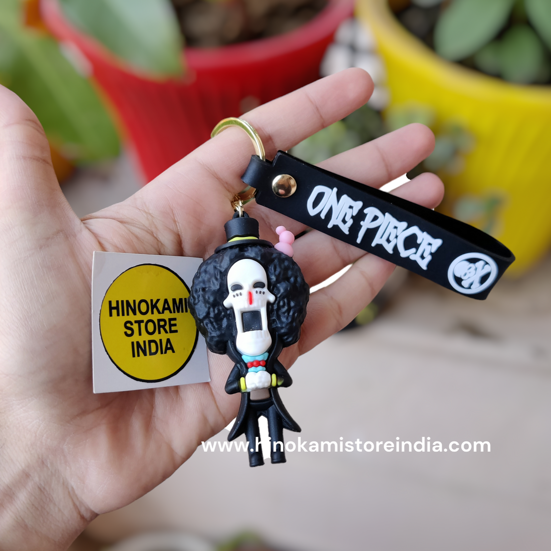 One piece strawhat crew 3d keychains