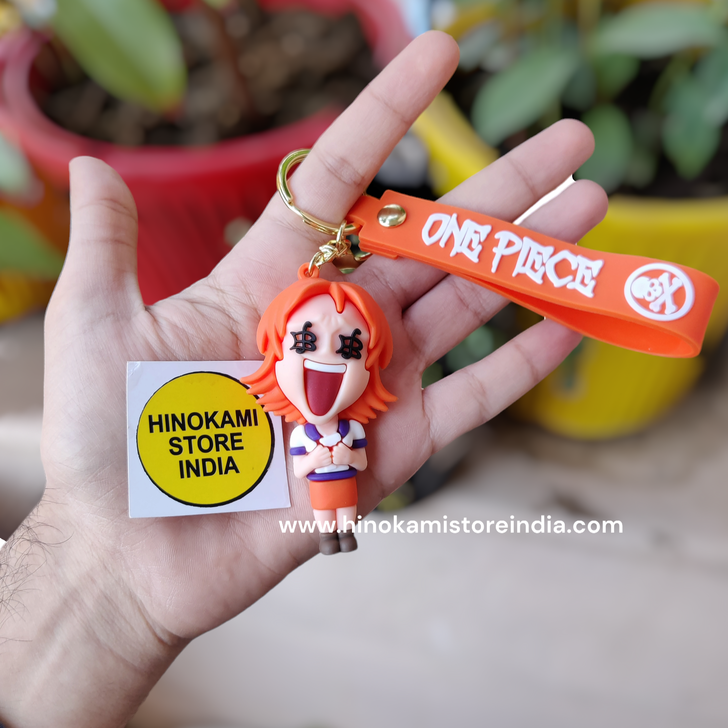 One piece strawhat crew 3d keychains