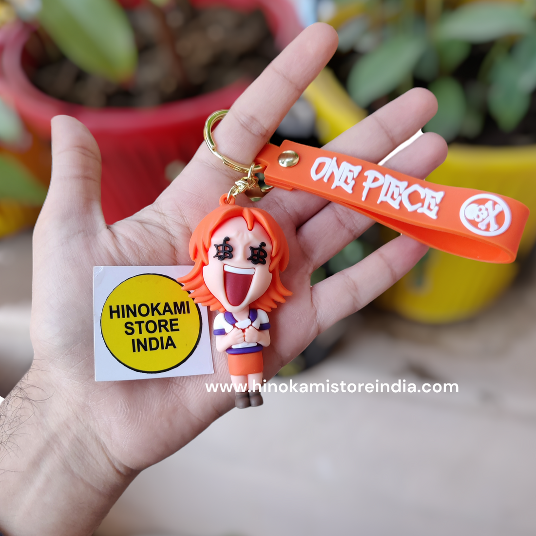 One piece strawhat crew 3d keychains